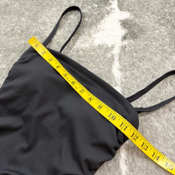 NWT Shade & Shore Black HIgh Leg Cheeky Swimsuit - Picture 12 of 12